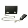 Buy ✨ Black Tri-Fold Chain Wallet 🔔 -Bags & Purses Shop Online 10377813 hi