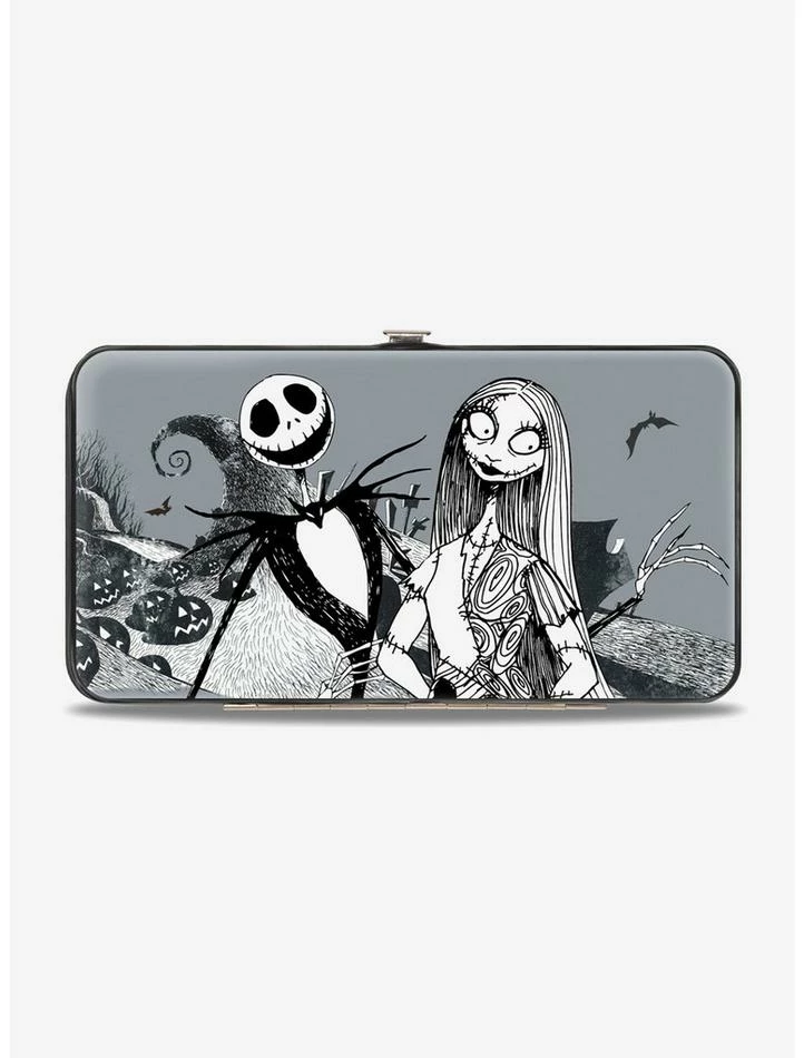 Wholesale ๐ The Nightmare Before ๐ Christmas Jack & Sally Greyscale Hinged Wallet ๐คฉ 3 Wholesale ๐ The Nightmare Before ๐ Christmas Jack & Sally Greyscale Hinged Wallet ๐คฉ