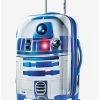 Budget 😍 Star Wars R2-D2 Carry On Spinner Hardside Luggage 😀 -Bags & Purses Shop Online 12546365 hi