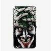 Best Pirce 🧨 DC Comics Joker The Killing Joke Holding Head Pose Hahaha Hinged Wallet 😀