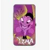 Best deal ⌛ Disney The Emperor's New Groove Yzma Smiling Pose Fish Icon Fuschias Hinged Wallet ⭐ -Bags & Purses Shop Online 12576685 hi