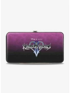 Budget 🎁 Disney Kingdom Hearts II Donald Sora Goofy Group Pose Symbols Hinged Wallet ❤️ -Bags & Purses Shop Online 12576706 av1