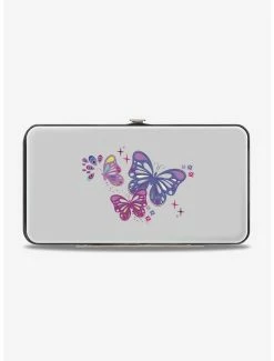 Flash Sale 😀 Disney Tinker Bell Over Shoulder Pose Sketch Hinged Wallet 🎁 -Bags & Purses Shop Online 12576707 av1