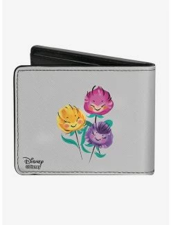 Flash Sale 🎁 Disney Alice In Wonderland Alice and Chelshire Cat Flowers Bi-Fold Wallet 👏 -Bags & Purses Shop Online 12578257 av1