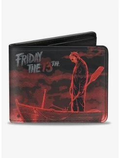Wholesale 🎉 Friday The 13th Jason Boat Murder Bi-Fold Wallet 🔔
