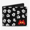 Outlet ✔️ Disney Mickey Mouse Expressions Button Logo Bi-Fold Wallet ✨ -Bags & Purses Shop Online 12578311 hi