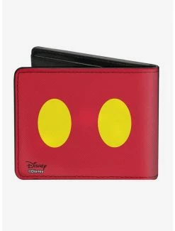 Cheap 🔔 Disney Mickey Mouse Smiling Face Bi-Fold Wallet 🔔 -Bags & Purses Shop Online 12578317 av1