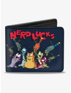 Best deal 💯 Space Jam Nerdlucks Shooting Group Poses Bi-Fold Wallet 🤩