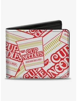 Top 10 👏 Nissin Cup Noodles Cups Stacked Bi-Fold Wallet 🧨