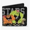 Buy ❤️ Space Jam Monstars Player Bench Bi-Fold Wallet 🌟 -Bags & Purses Shop Online 12578331 hi