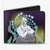 Wholesale 🌟 Disney The Little Mermaid Ursula Smiling Sketch Pose Bi-Fold Wallet 🥰