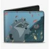New 🥰 Disney Pocahontas Meeko Compass Pose Bi-Fold Wallet 🥰 -Bags & Purses Shop Online 12578444 hi