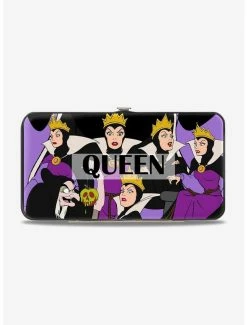 Hot Sale 🎉 Disney Snow Whites Evil Queen Poses Collage Hinged Wallet 🧨 -Bags & Purses Shop Online 12578450 av1