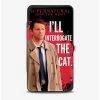 Cheapest ⭐ Supernatural Castiel I'll Interrogate The Cat Black Blood Splatter Hinged Wallet 🛒 -Bags & Purses Shop Online 12578510 hi