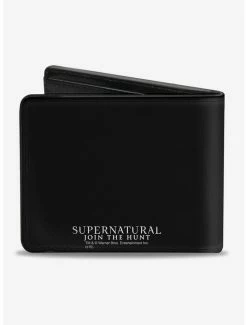 Buy ✨ Supernatural Winchester Logo Saving People Hunting Things Bi-Fold Wallet 🎁 -Bags & Purses Shop Online 12578554 av1