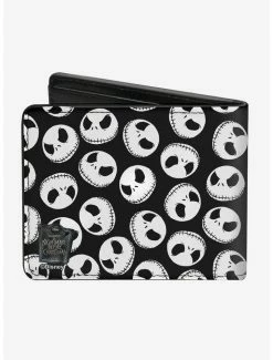 Best Pirce 👏 The Nightmare Before 🎄 Christmas Jack Expressions Bi-Fold Wallet 👏 -Bags & Purses Shop Online 12578562 av1