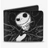 Budget 🎁 The Nightmare Before 🎁 Christmas Jack Thinking Pose Thorny Vine Bi-Fold Wallet ✨ -Bags & Purses Shop Online 12578572 hi