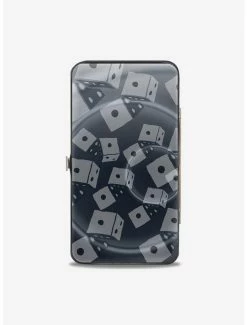 Cheapest 🎉 The Nightmare Before 🔔 Christmas Oogie Boogie Rolling Dice Pose Scattered Dice Hinged Wallet 🥰 -Bags & Purses Shop Online 12578574 av1