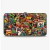 Discount 🔥 Marvel Retro Comic Books Stacked Hinged Wallet 🧨 -Bags & Purses Shop Online 12799511 hi