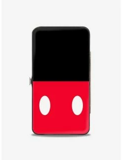 Best Pirce ❤️ Disney Mickey Mouse Eye Yellow Buttons Hinged Wallet 👍 -Bags & Purses Shop Online 12799731 av1