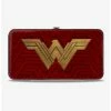 Wholesale 🤩 DC Comics Wonder 👩 Woman Live Action Icon Tiara Star Hinged Wallet 🧨
