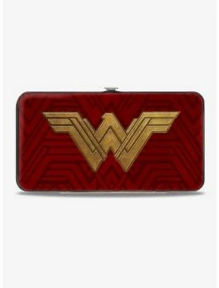 Wholesale 🤩 DC Comics Wonder 👩 Woman Live Action Icon Tiara Star Hinged Wallet 🧨