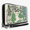 Best Pirce 🎉 Star Wars Boba Fett Jabba The Hutt Han Solo Carbonite Scene 👩 Women's Zip Around Wallet 🧨 -Bags & Purses Shop Online 12799759 hi