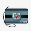 Top 10 😉 DC Comics Cyborg Icon Wallet Canvas Zip Clutch 🧨 -Bags & Purses Shop Online 12883604 hi