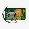 Buy 🤩 Marvel Groot Boombox Groove Wallet Canvas Zip Clutch 😍