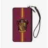 Buy 🔔 Harry Potter Gryffindor Crest Wallet Canvas Zip Clutch 🥰 -Bags & Purses Shop Online 12883658 hi