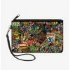 Best reviews of ❤️ Marvel Retro Comic Books Stacked Wallet Canvas Zip Clutch ✔️
