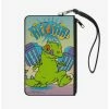 Hot Sale 🔔 Rugrats Reptar Destruction Scene Wallet Canvas Zip Clutch 🌟
