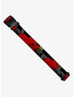 Wholesale 🌟 Disney Pixar Lightning Mcqueen Poses 95 Tread Black Gray Yellow Red Luggage Strap 🎉