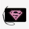 Best reviews of 🤩 DC Comics Superman Heart Shield Wallet Canvas Zip Clutch ⭐ -Bags & Purses Shop Online 12883800 hi