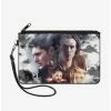 New 🎉 Supernatural 4 Character Poses Wallet Canvas Zip Clutch ⭐