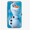 Wholesale 🥰 Disney Frozen 2 Olaf Smiling Pose Snowflakes Hinge Wallet 👍 -Bags & Purses Shop Online 13112117 hi