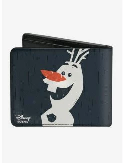 Promo 😉 Disney Frozen 2 Olaf We Are All In Search Of Something Bi-fold Wallet 😀 -Bags & Purses Shop Online 13112119 av1