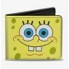 Best Sale 😍 Spongebob Squarepants Face Close Up Bi-fold Wallet 🔔 -Bags & Purses Shop Online 13112193 hi
