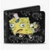 Buy 🌟 Spongebob Squarepants Mocking PosesOutlines Bi-fold Wallet 👏