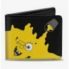 Coupon ⌛ Spongebob Squarepants Paint Bucket Bi-fold Wallet 🌟