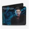 Outlet 💯 Supernatural Dean Pose Join The Hunt Bi-fold Wallet 👏