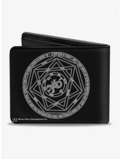 Hot Sale 🔔 Supernatural Devils Trap Symbol Bi-fold Wallet ✨ -Bags & Purses Shop Online 13112325 av1