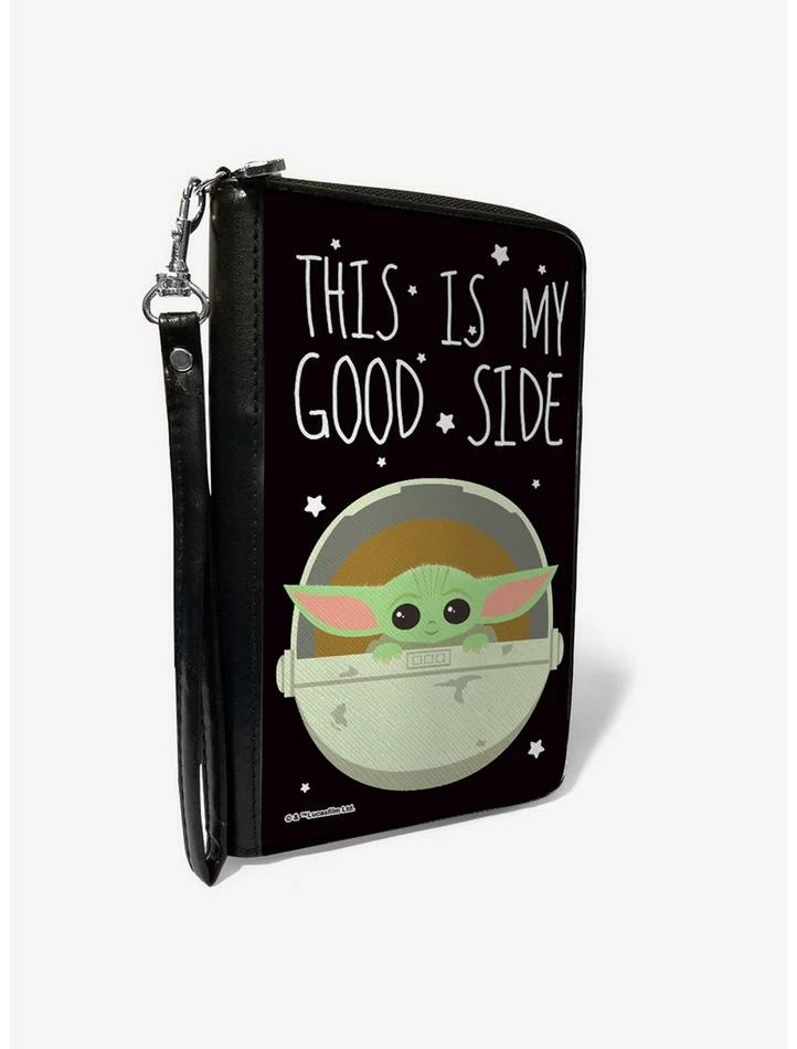 Deals ๐ Star Wars The Mandalorian The Child This is My Good Side Zip Around Wallet โจ 3 Deals ๐ Star Wars The Mandalorian The Child This is My Good Side Zip Around Wallet โจ