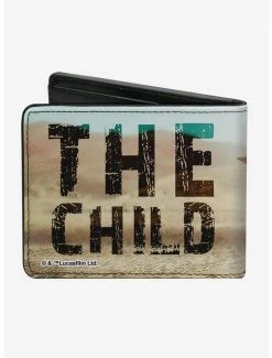 Coupon 🔥 Star Wars The Mandalorian The Child Sitting Bi-Fold Wallet 👏 -Bags & Purses Shop Online 13235098 av1