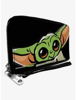 Best deal ๐ Star Wars The Mandalorian The Child Smile Zip-Around Wallet ๐