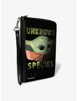 Best Sale ⌛ Star Wars The Mandalorian The Child Unknown Species Zip-Around Wallet 😀
