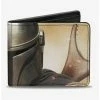 Best Sale 😍 Star Wars The Mandalorian Vivid Pose Bi-fold Wallet 😀 -Bags & Purses Shop Online 13235130 hi