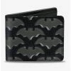 Buy 😉 DC Comics Batman Bat Emblem Turns Bi-fold Wallet 👏 -Bags & Purses Shop Online 13702087 hi