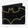 Deals ✔️ DC Comics Batman Black And White Logo Bi-fold Wallet 🎉