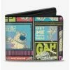 Discount ⭐ Disney Pixar Movie Mashup Character Scene Blocks Bi-fold Wallet 🔔 -Bags & Purses Shop Online 13702125 hi